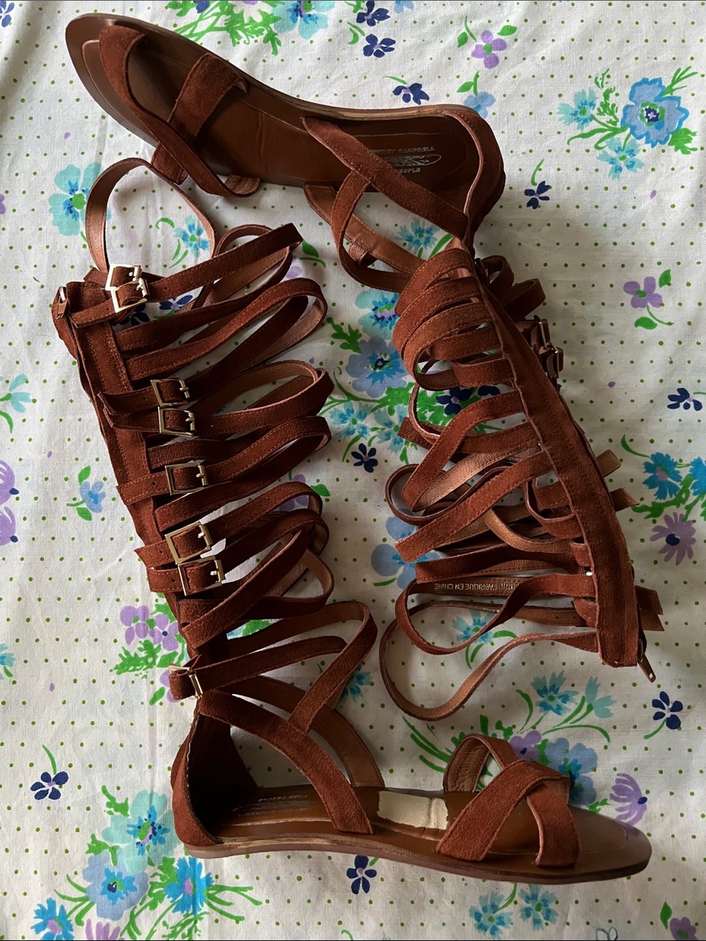 Jeffrey Campbell x Free People Ramona Gladiator Sandals - 9